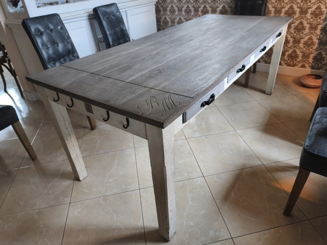 St&oacute;ł Riviera Maison 8 szuflad 220*90 wys 79 cm cena 2500zł