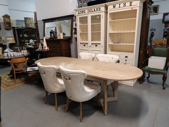 St&oacute;ł rozkładany Riviera Maison 180(260) szer 90 wys 79 cm cena 3500zł