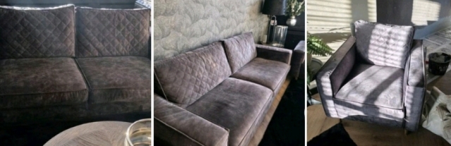 Komplet Kendall sofa 3( 232cm) +sofa 2 (191 cm)+ fotel (90cm) Cena kompletu 11000 zł  