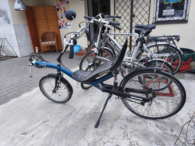 Rower poziomy Optima LYNX deore . Cena 1700 zł 