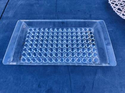 Szklana taca Ząbkowice cena 110 zł  