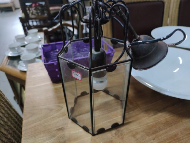Lampa szklana " cena 120 zł